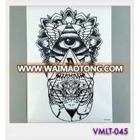 Water Proof Fashionable Large Image Custom Temporary Tattoo