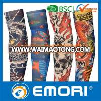 High quality custom coolest fake cool tattoo arm sleeves